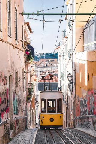 Lisbon tram